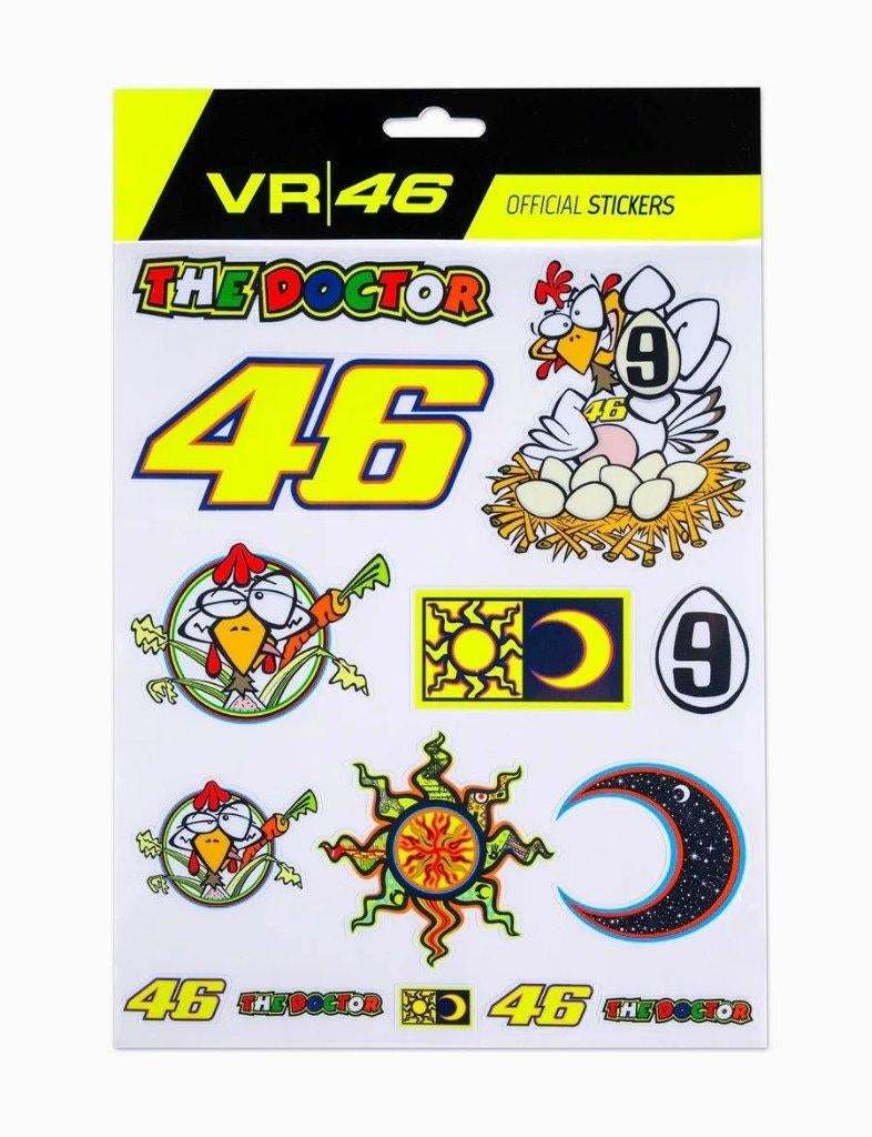Valentino Rossi large 2026 heritage sticker set VRUST566003, Ophalen of Verzenden, VR46 Racing A-parel S.R.L., Commerciale@vr46racing.com