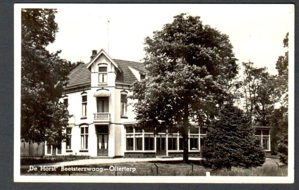 Oude ansicht - BEETSTERZWAAG  Olterterp- DE HORST 1933 - Frl, Ophalen of Verzenden, 1940 tot 1960, Ongelopen, Friesland