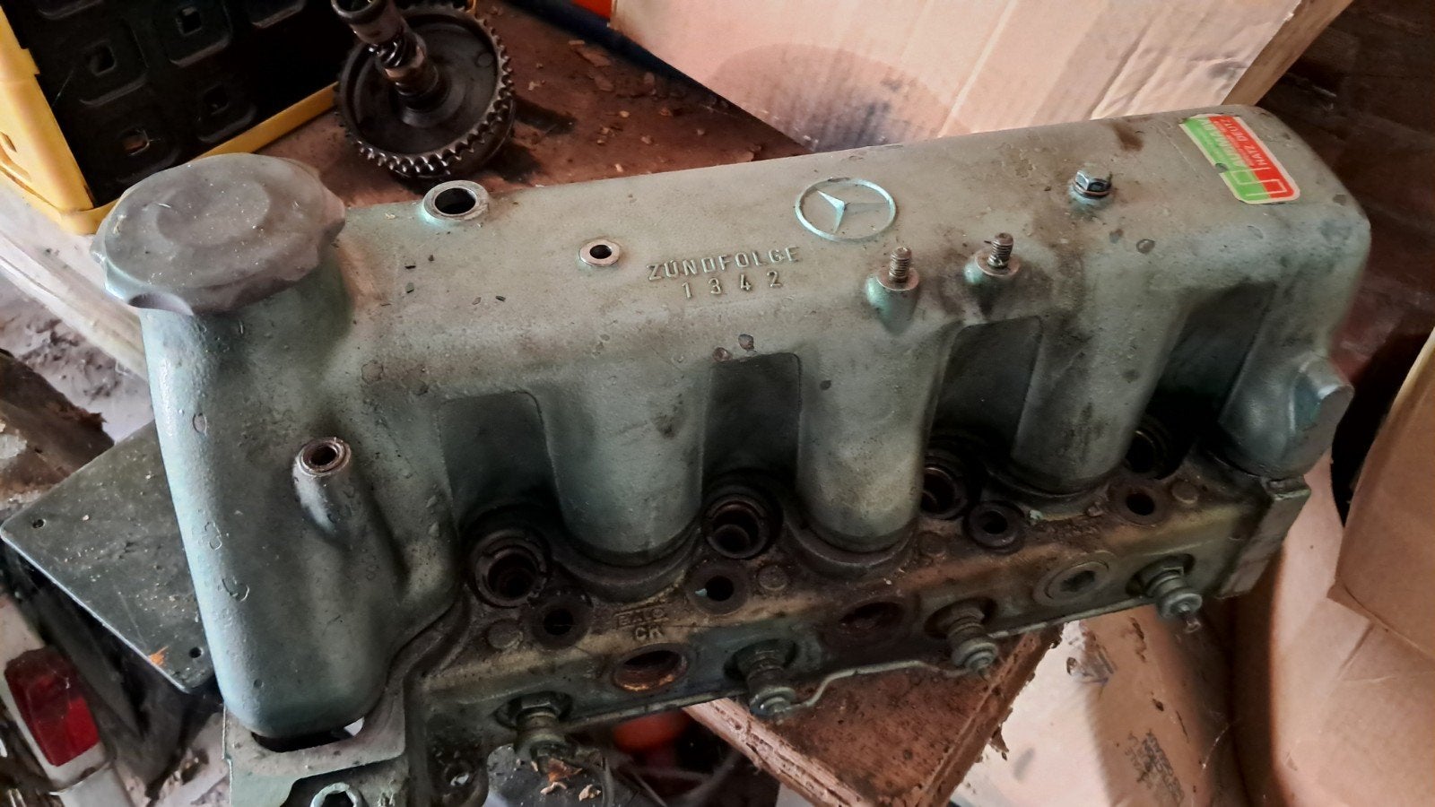 Mercedes-Benz Cilinderkop om621 Gebruikt, Ophalen of Verzenden, Gebruikt, Mercedes-Benz
