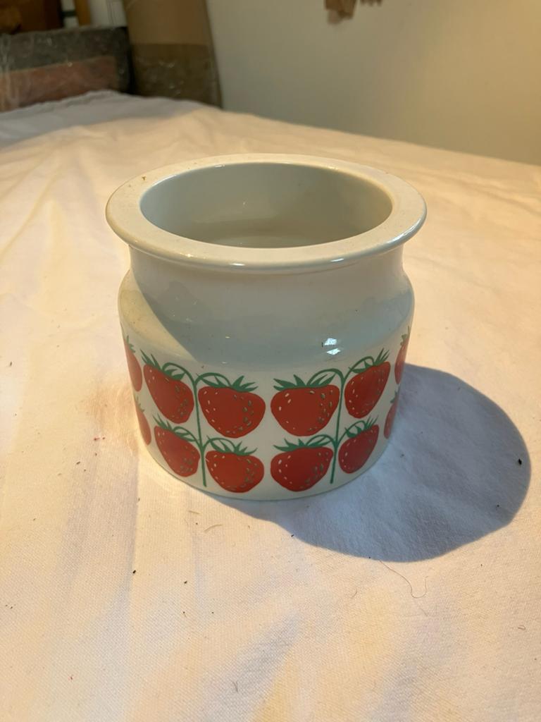 Vintage Arabia Finland, 3 Potjes - Zeldzaam Design, Ophalen