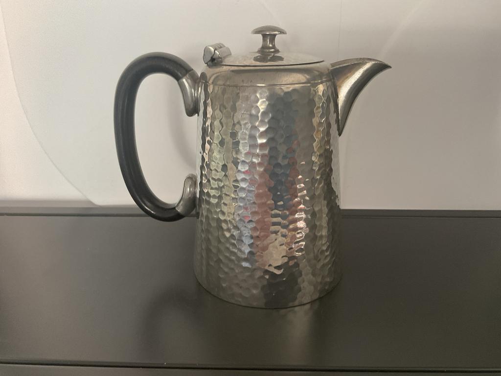 Vintage G.V.C. Pewter Theepot/Koffiepot - Made in England, Ophalen of Verzenden