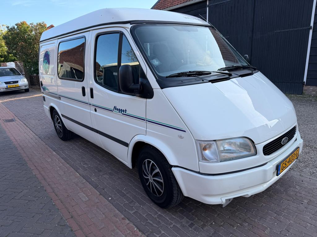 Ford Transit 2.5TD camper Nugget, Caravans en Kamperen, Buscamper of Camperbus, Particulier, Ford, Tot en met 4