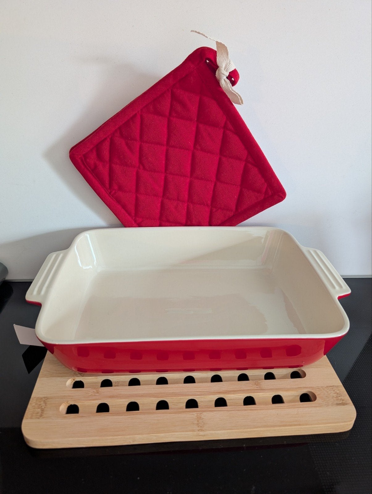 Ovenschaal, onderzetter en pannenlappen, Steen, Overige merken, Nieuw, Ophalen of Verzenden