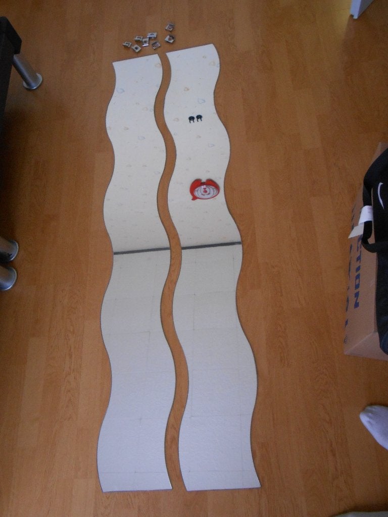 Golvende Spiegel 165 X 20 cm, Ophalen, Minder dan 50 cm, Gebruikt, Overige vormen