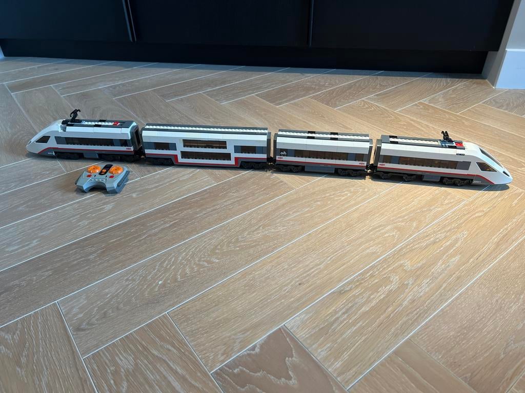 Lego City Passagierstrein 60051 met afstandsbediening, Lego, Ophalen of Verzenden, Compleet, Complete set