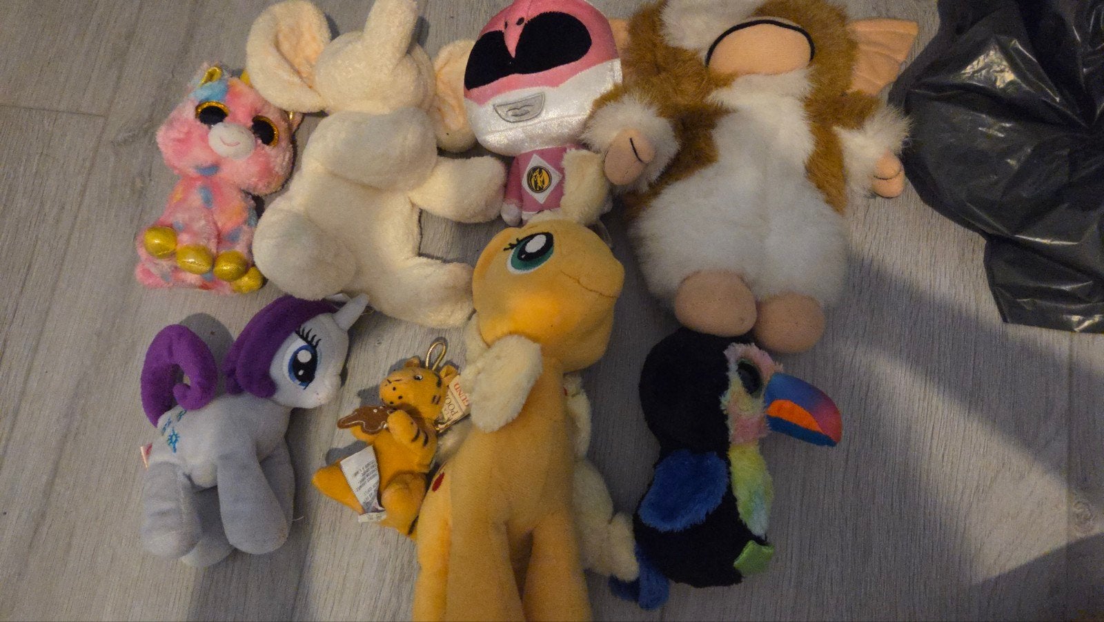 Grote vintage collectie knuffels & trolls, Ophalen, Overige typen, Met label, Middelgroot (20 tot 80 cm)