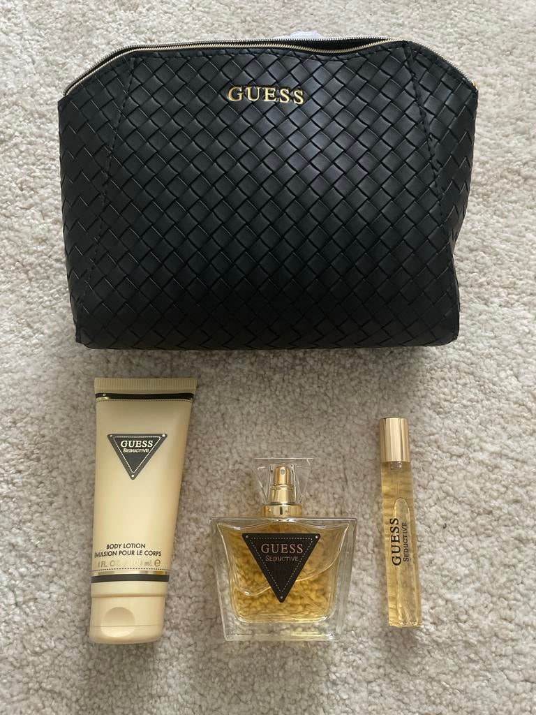 Guess Seductive Set (Nieuw) - Parfum, Bodylotion & Tasje, Ophalen, Nieuw