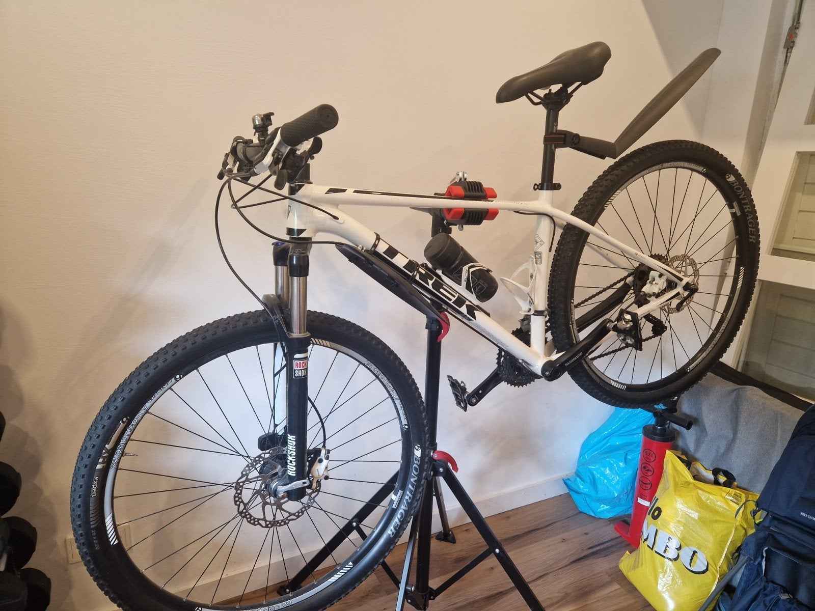Trek Superfly 5 Mountainbike, Ophalen
