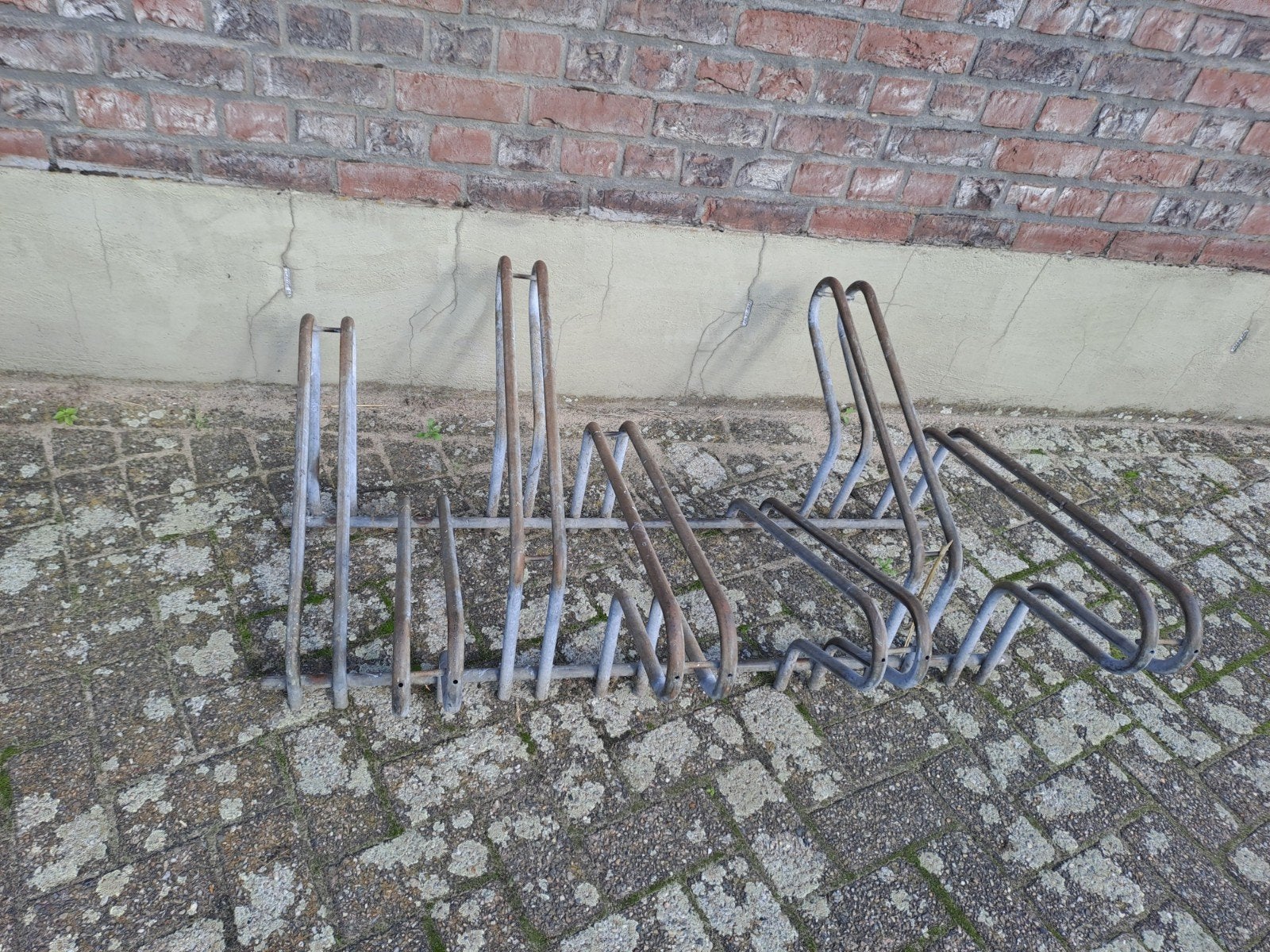 Fietsenrek voor 7 fietsen - Gebruikt, Fietsen en Brommers, Ophalen, Gebruikt