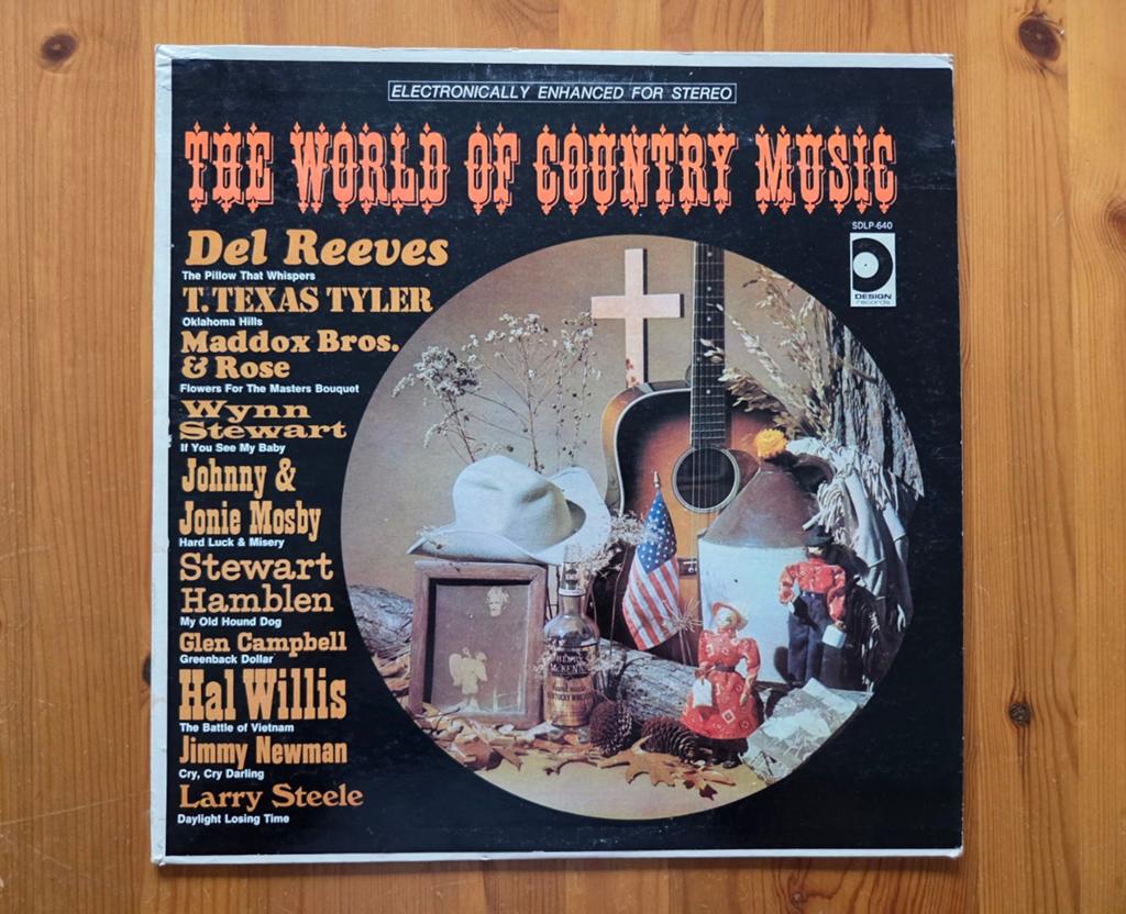 LP The World of Country Music, Ophalen of Verzenden, 1960 - 1969, Gebruikt, 12 inch