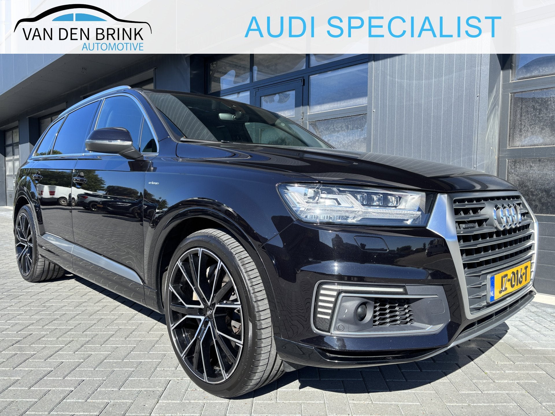 Audi Q7 3.0 TDI e-tron quattro Premium Head-up Bose Pano, Auto's, Automaat, Gebruikt, 2420 kg, Zwart