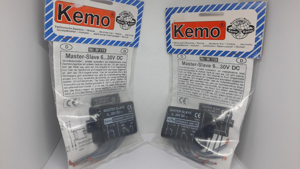 2 Kemo Master / Slave Module 6-330v DC M119, Doe-het-zelf en Verbouw, Ophalen of Verzenden, Nieuw, Overige typen