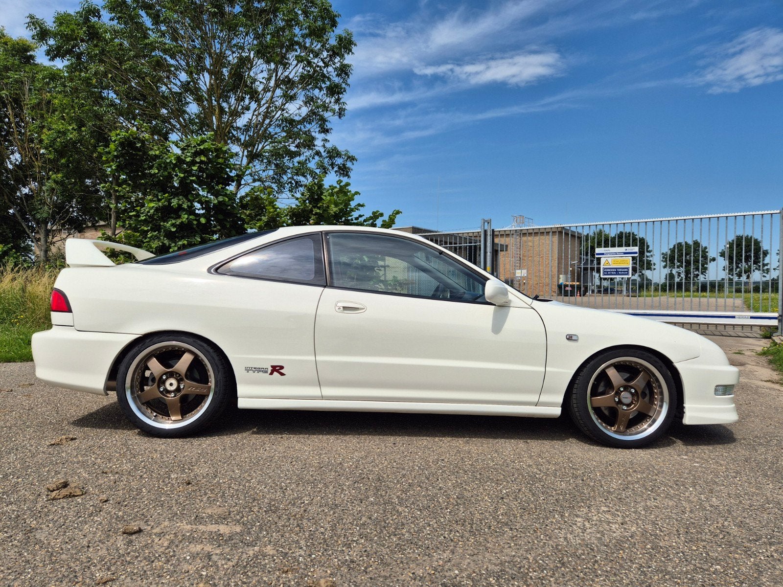 Honda Integra 1.8 Type R 1998 Wit, Voorwielaandrijving, Stof, 4 stoelen, Wit