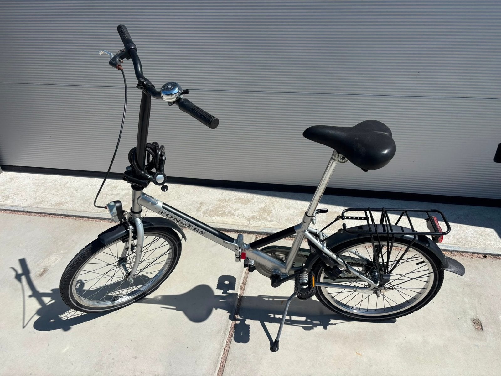 Fongers Vouwfiets - Compact en Handig, 20 inch of meer, Gebruikt, Velgrem, Versnellingen