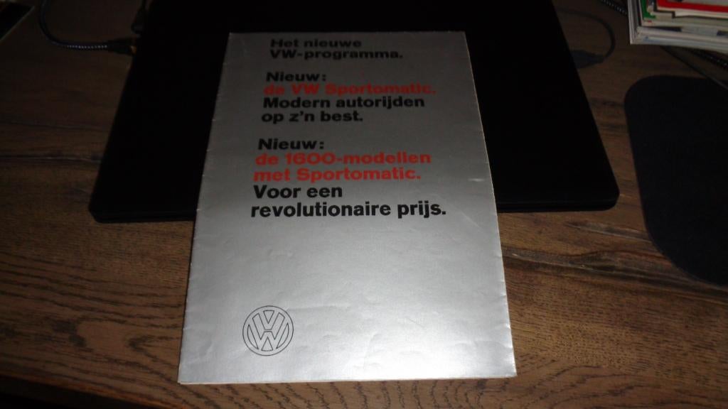 Folder  VW  het nieuwe Programma  ,  8-1967, Verzenden, Zo goed als nieuw, Volkswagen