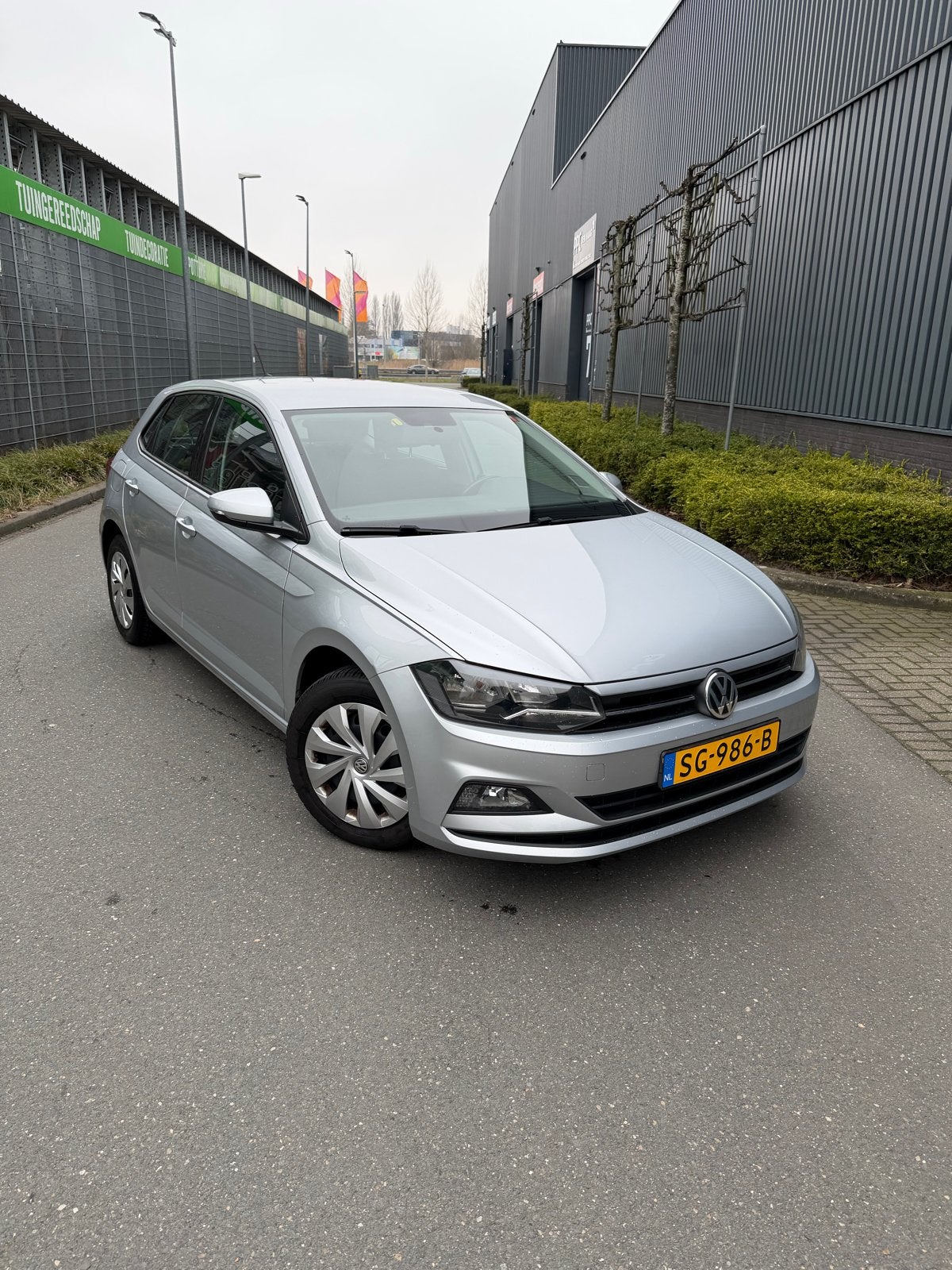 Volkswagen Polo 1.0 TSI 70KW 5D BMT Dsg-7 2018 Grijs, Voorwielaandrijving, 40 €/maand, 23 km/l, Origineel Nederlands