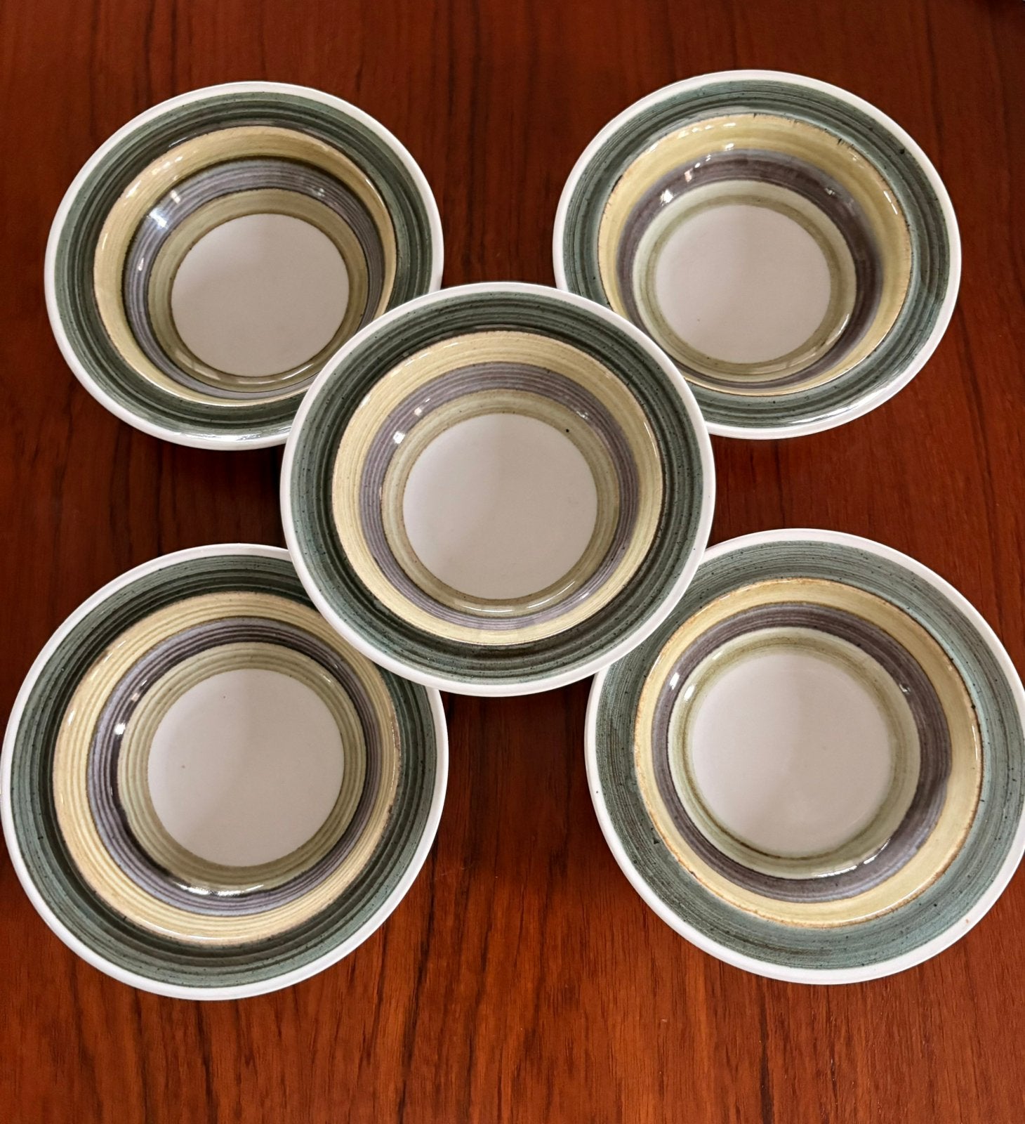 SET 5 vintage schaaltjes, Coniston Burleigh ironstone, Antiek en Kunst, Ophalen of Verzenden