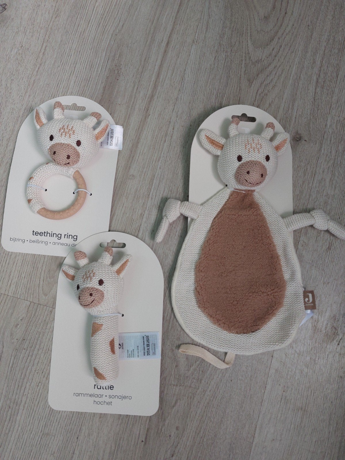 nieuwe set Jollein giraffe, Ophalen of Verzenden, Nieuw, Overige typen