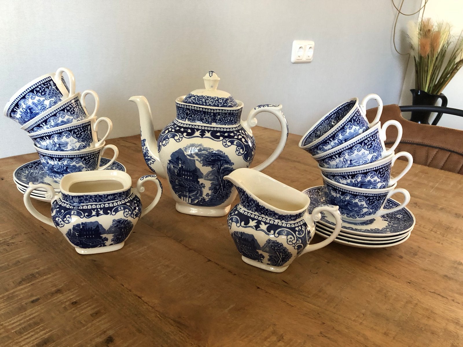 Servies Cambridge Castillo, Ophalen