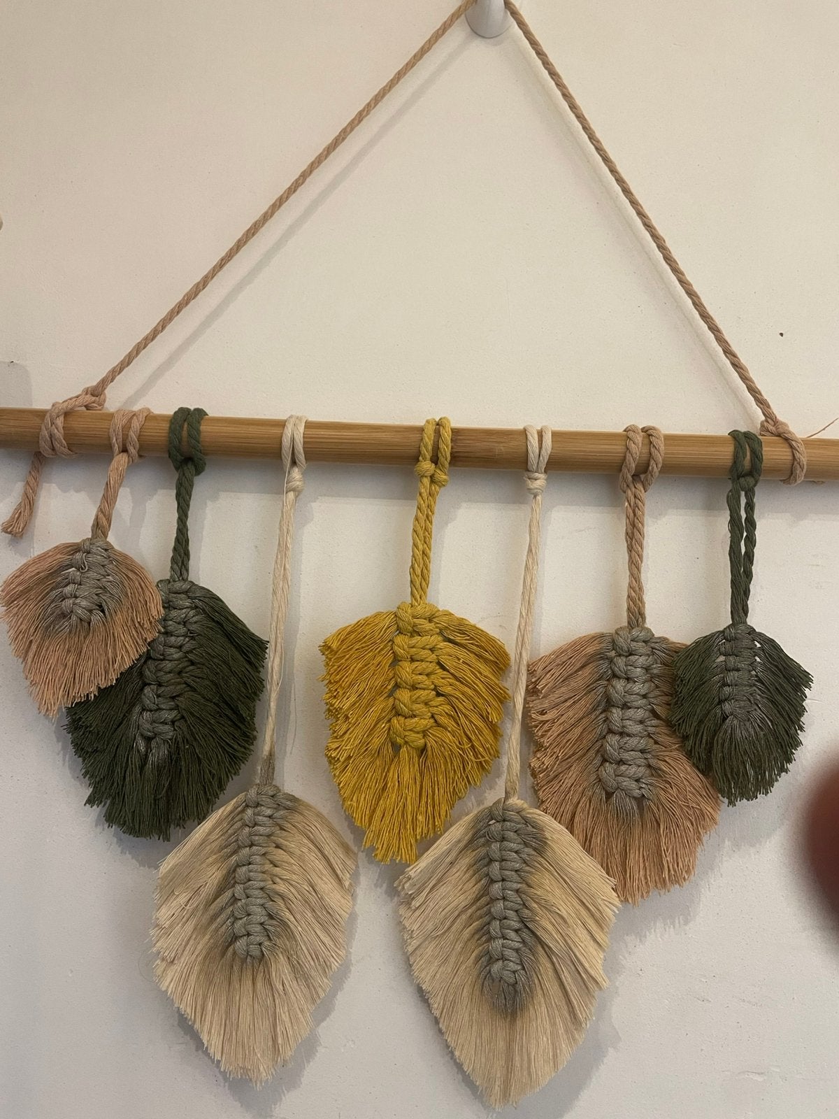 Macrome wandhangen, Ophalen of Verzenden, Zo goed als nieuw
