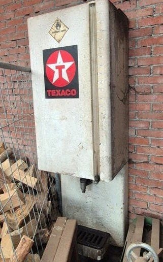 Vintage Texaco Olie Dispenser - Uniek Verzamelobject, Ophalen, Gebruikt, Gebruiksvoorwerp