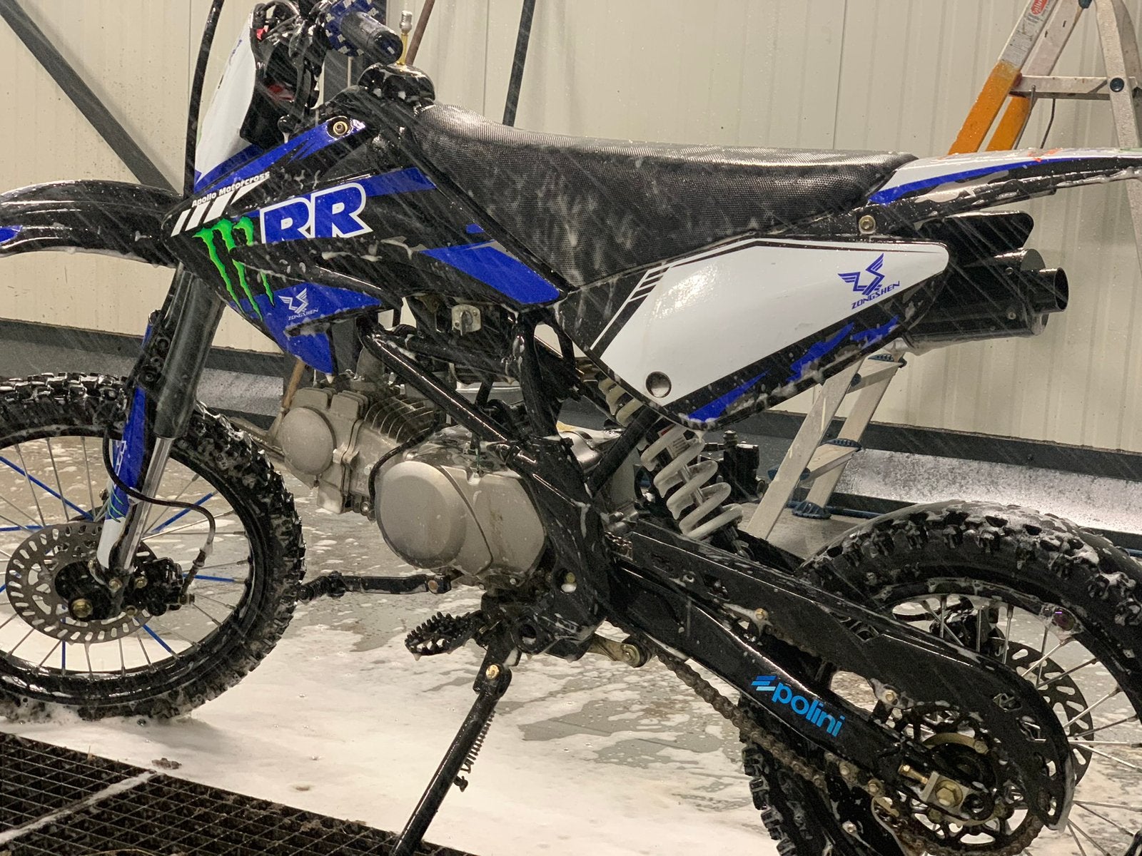 Pitbike 125cc, Fietsen en Brommers, Minibikes, Midibikes en Pitbikes, Zo goed als nieuw, Pitbike, Ophalen