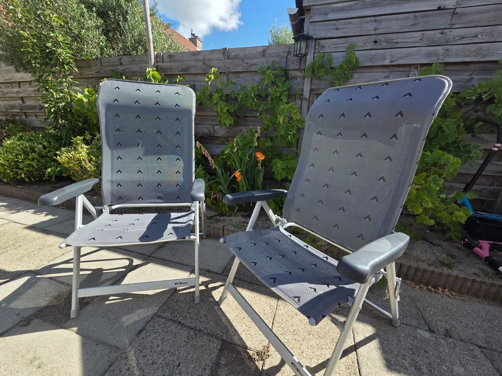 Campingstoel, Ophalen, Gebruikt, Campingstoel