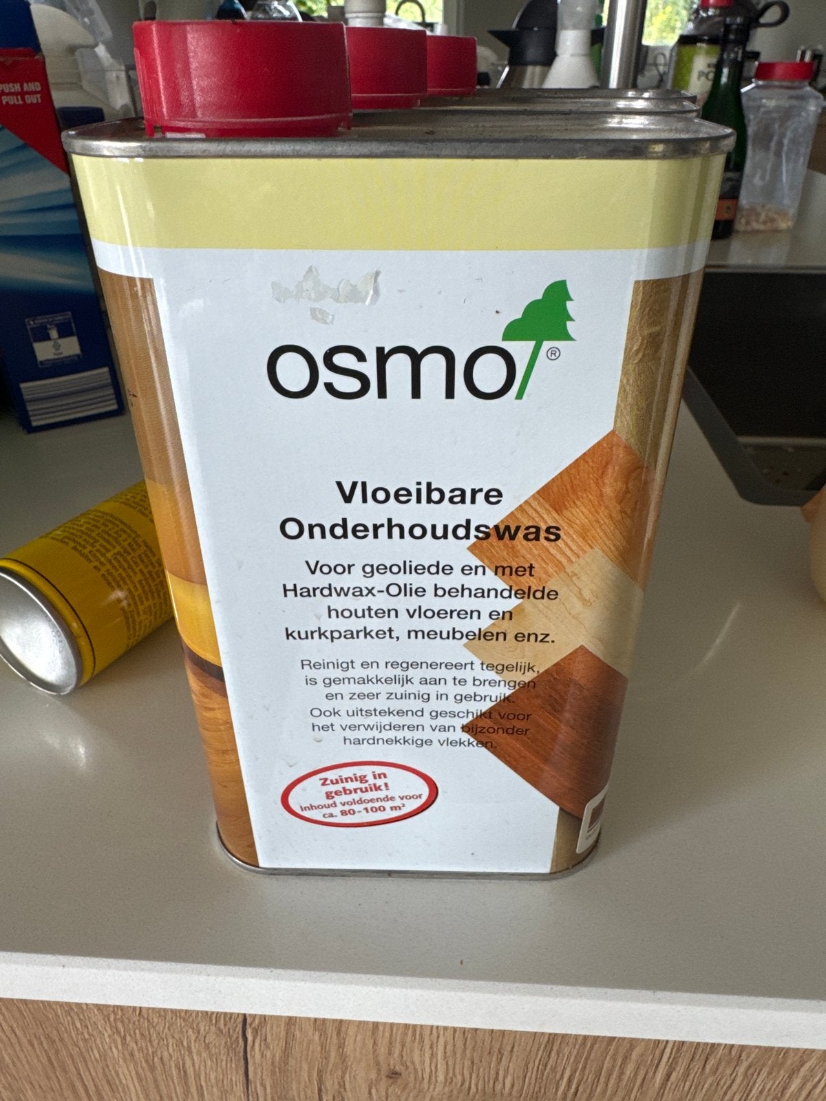 Osmo Vloeibare Onderhoudswas voor houten vloeren en meubelen, Overige kleuren, Nieuw, Beits, Ophalen of Verzenden