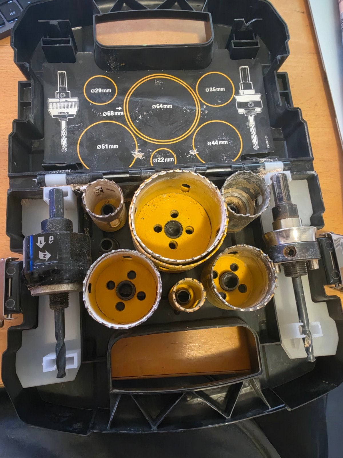 DeWALT DT90353 Gatenzagenset voor diverse materialen, Ophalen, Gebruikt