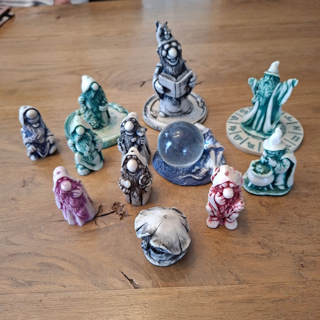 Fantasy figuren beeldjes wierook houders, Ophalen of Verzenden, Zo goed als nieuw, Fantasy