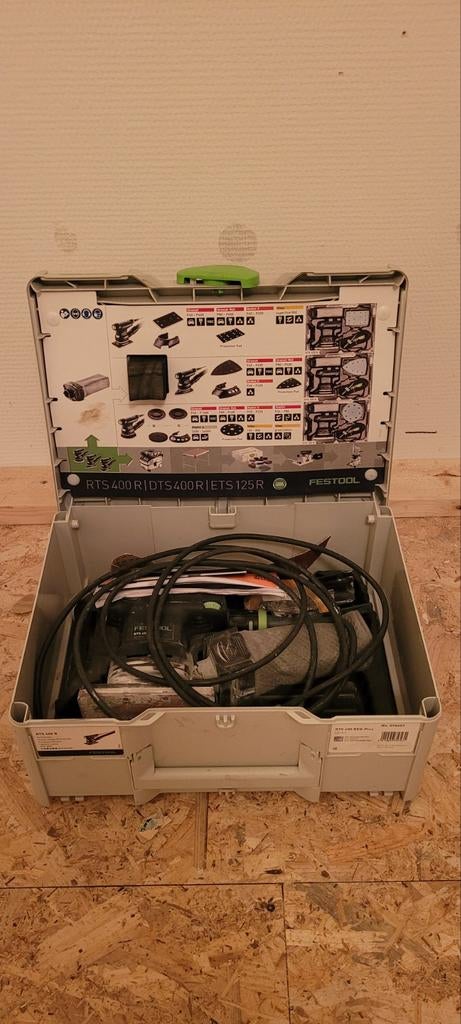 Festool RTS 400 R Excenterschuurmachine in Systainer, Ophalen of Verzenden, Gebruikt