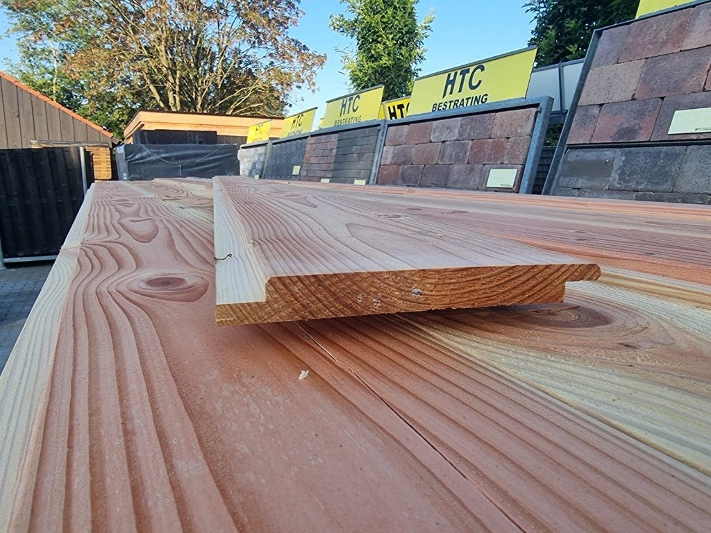 Douglas wisselsponning 20x170mm €20,00 per m2