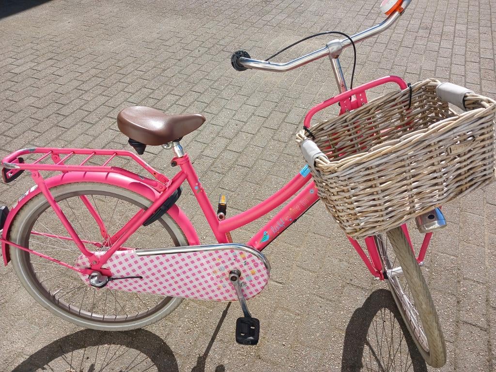 Cortina Lief! 24" meisjesfiets met mand, Fietsen en Brommers, Ophalen, Terugtraprem, Handrem, Lief! Lifestyle