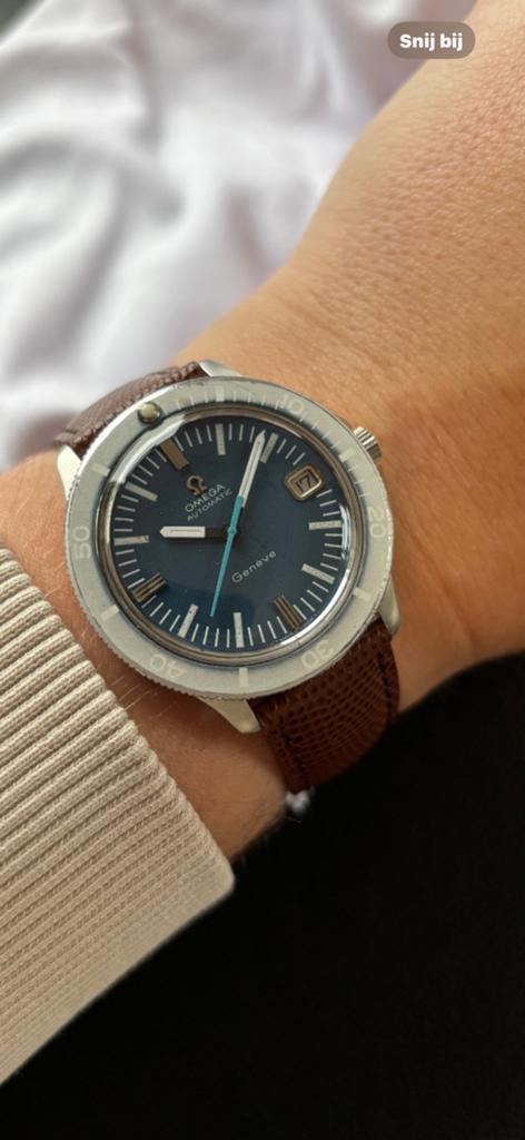 Omega admiralty geneve, Sieraden, Tassen en Uiterlijk, Horloges | Heren, Ophalen of Verzenden, Zo goed als nieuw, Staal, Omega