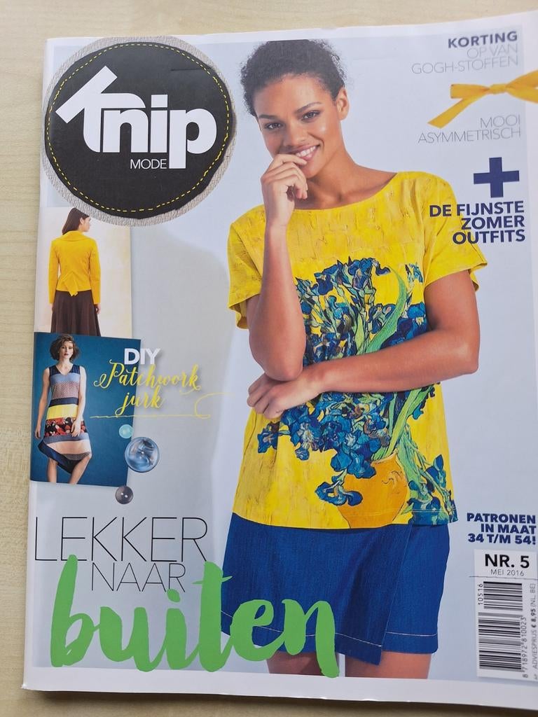 Knipmode Mei 2016, Jongen of Meisje, One size, Ophalen of Verzenden, Zo goed als nieuw