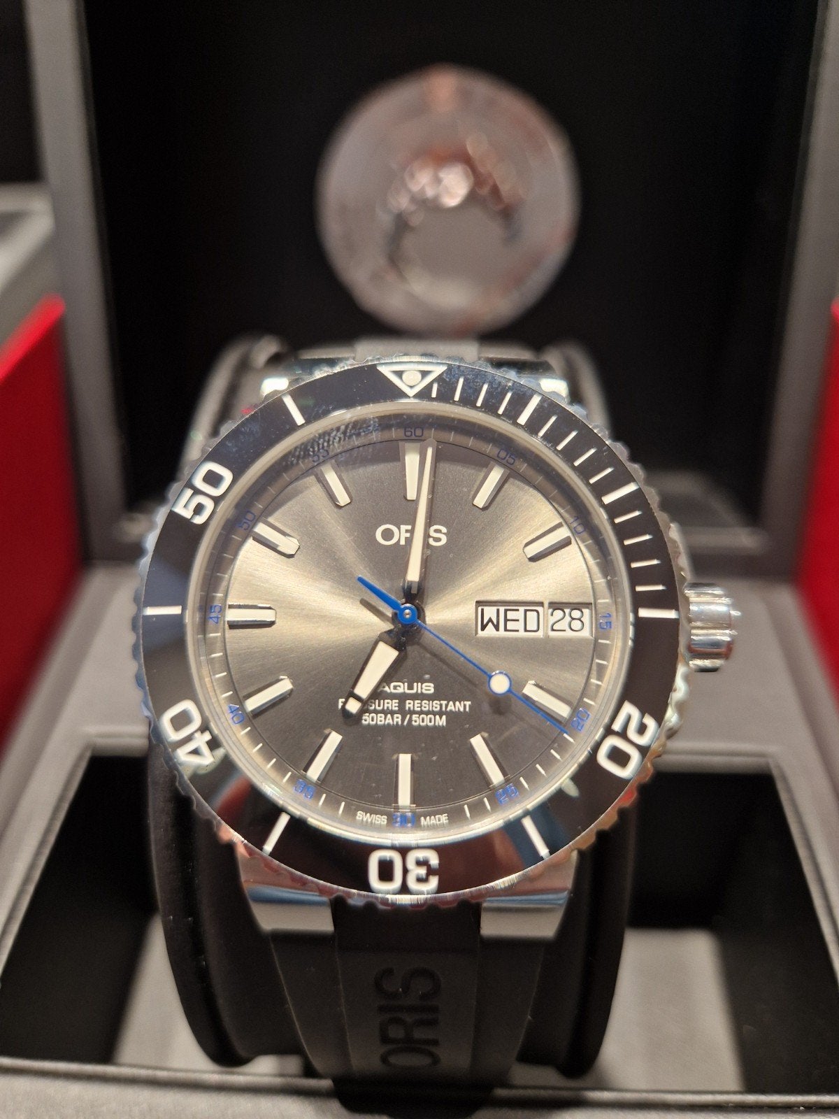 Oris Aquis Hammerhead Limited Edition nr 6 van 2000, Sieraden, Tassen en Uiterlijk, Horloges | Heren, Ophalen of Verzenden, Zo goed als nieuw
