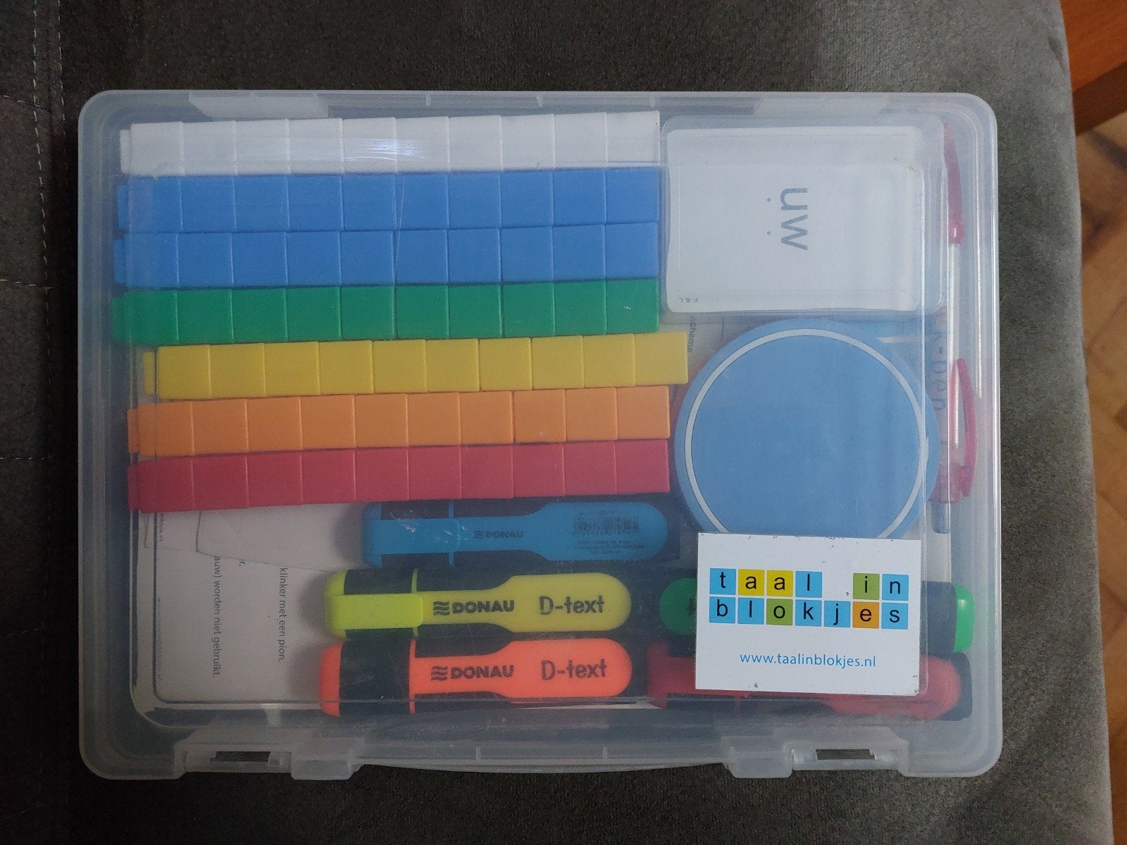 Dyslexie koffer. F&L-methode., Boeken, Ophalen of Verzenden, Zo goed als nieuw