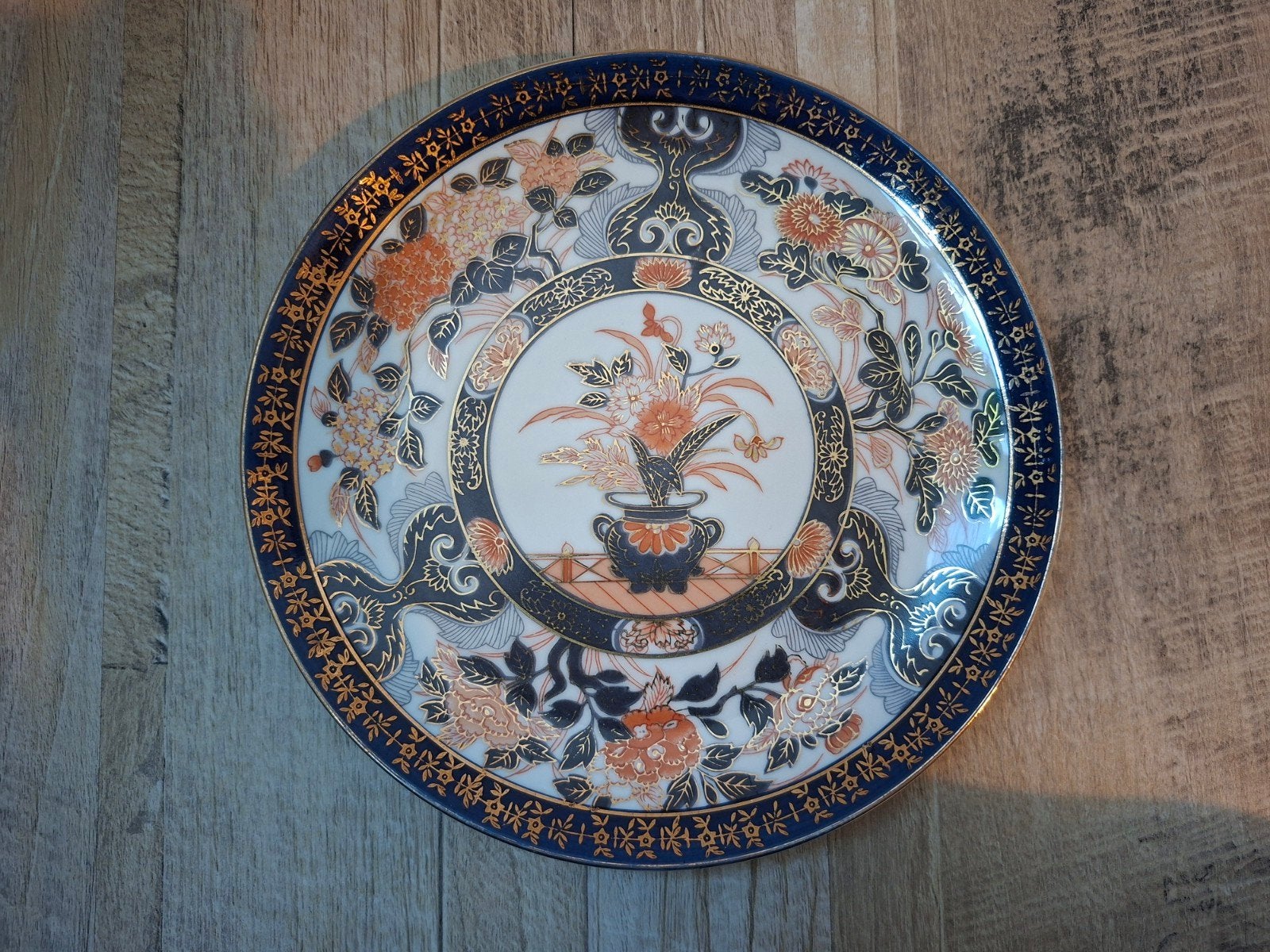Wandbord saji imari japan, Ophalen of Verzenden