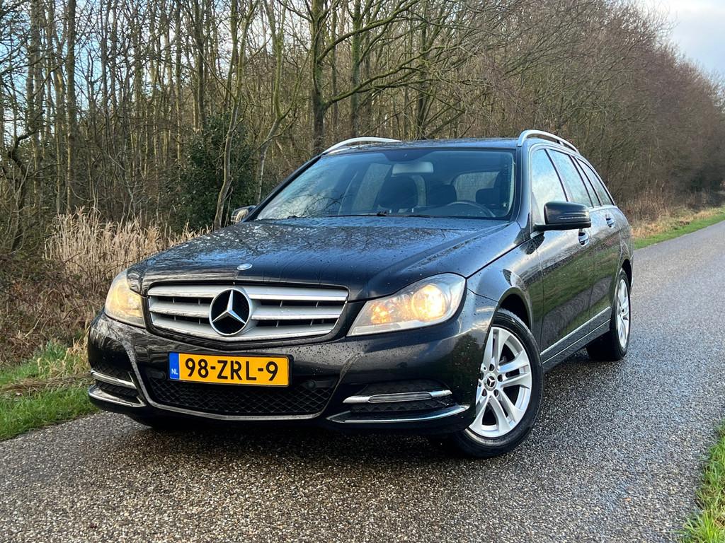 Mercedes-Benz C-klasse Estate 200 CDI Business Class Avantga, Auto's, Mercedes-Benz, 21 km/l, Euro 5, Zwart, 4 cilinders