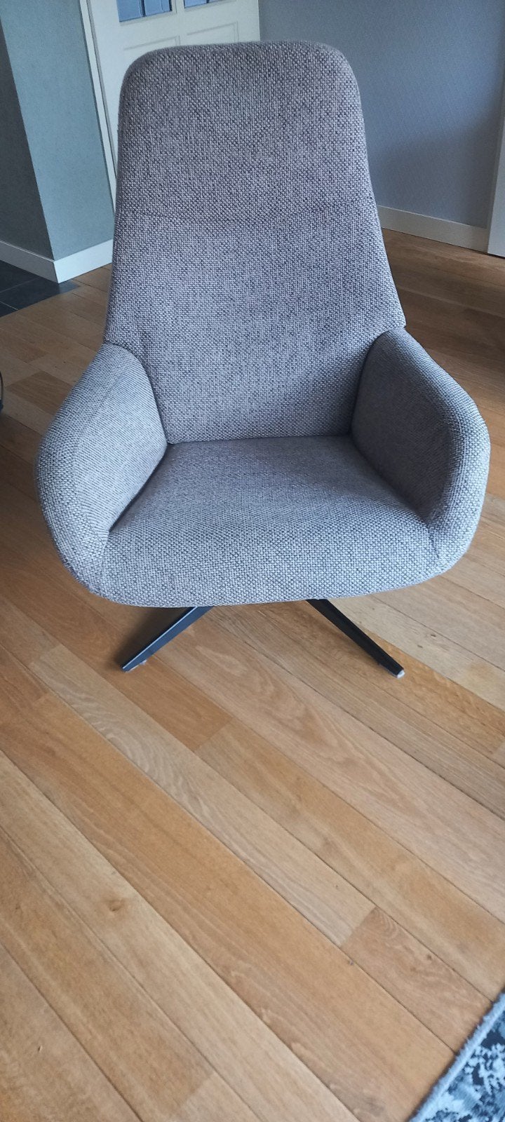 Montel fauteuil - Zo goed als nieuw, Ophalen, Bruin, Zo goed als nieuw, Stof