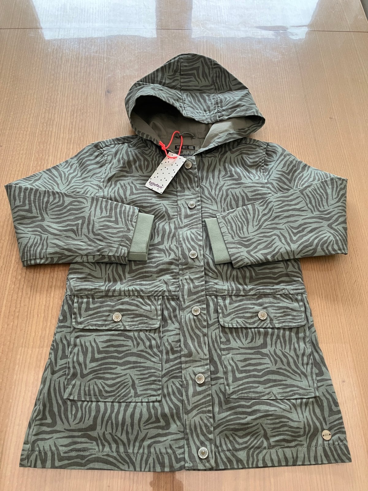 Soepelvallend denim jack Babyface maat 128, Ophalen of Verzenden, Nieuw, Meisje, Jas