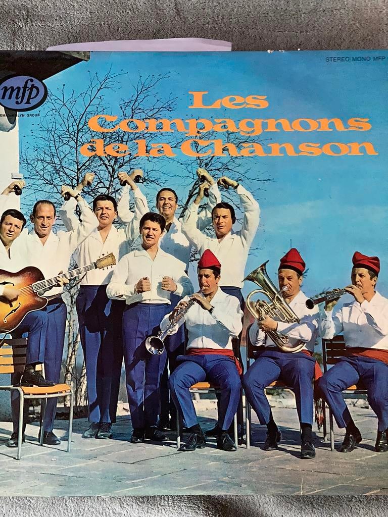 LP Les Compagnons de Chanson, Europees, Gebruikt, Overige formaten, Ophalen of Verzenden