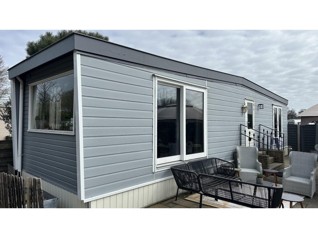 Chalet zonder staanplaats te koop in Zuid-Holland! R#52R, Caravans en Kamperen, Stacaravans, Tot en met 4
