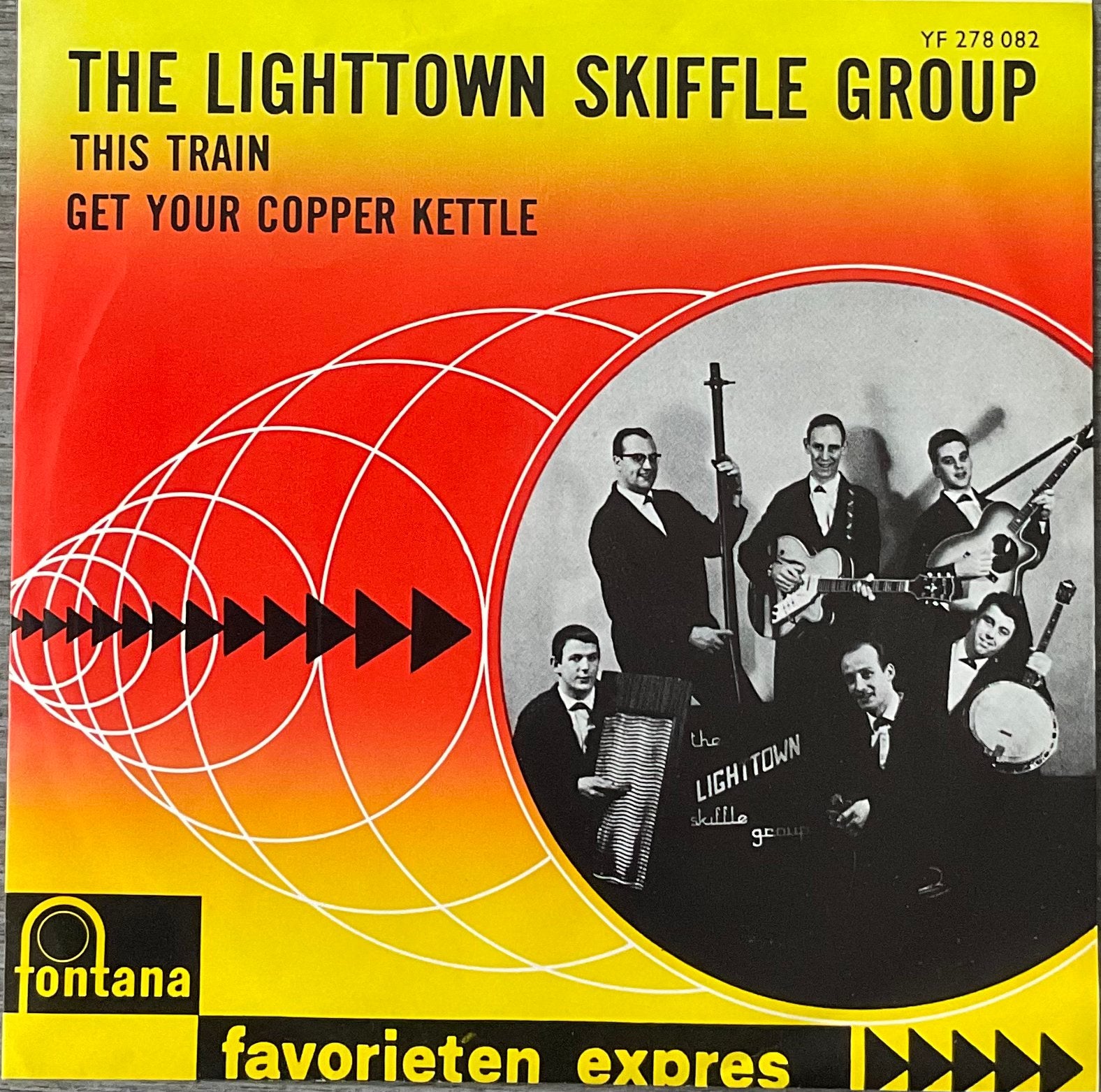 The LIGHTTOWN SKIFFLE GROUP - This train (ALS NIEUW), Verzenden, 7 inch