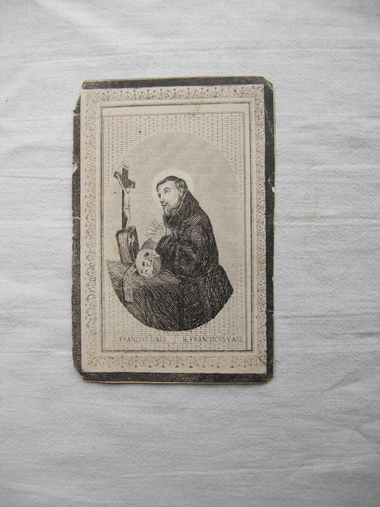 Bidprentje van Johannes Smulders Tilburg 1797-1870, Verzenden, Bidprentje