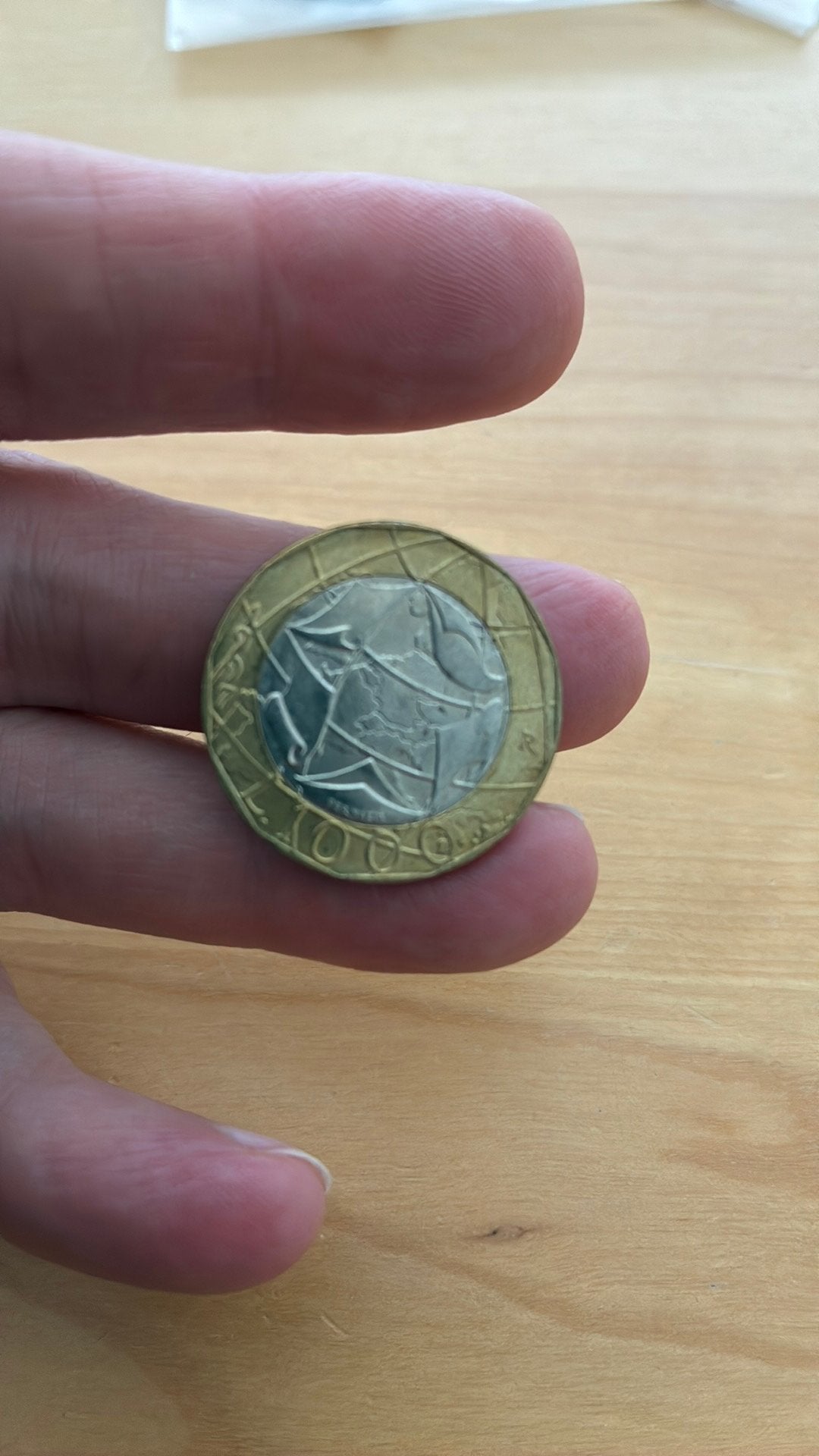 Italie 1000 lire 1997, Ophalen of Verzenden, Italië