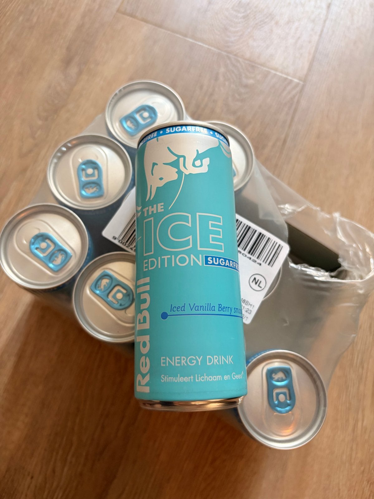 10 blikken Red Bull Iced Vanilla Berry Sugarfree, Diversen, Ophalen