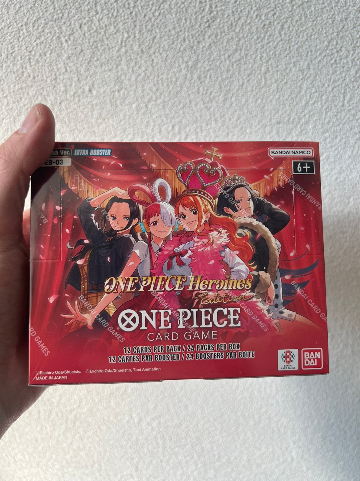One Piece EB03 heroines Booster Box, Ophalen, Nieuw, Boosterbox