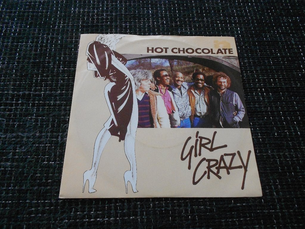 girl crazy - hot chocolate, Gebruikt, 7 inch, Ophalen of Verzenden, Fotohoes