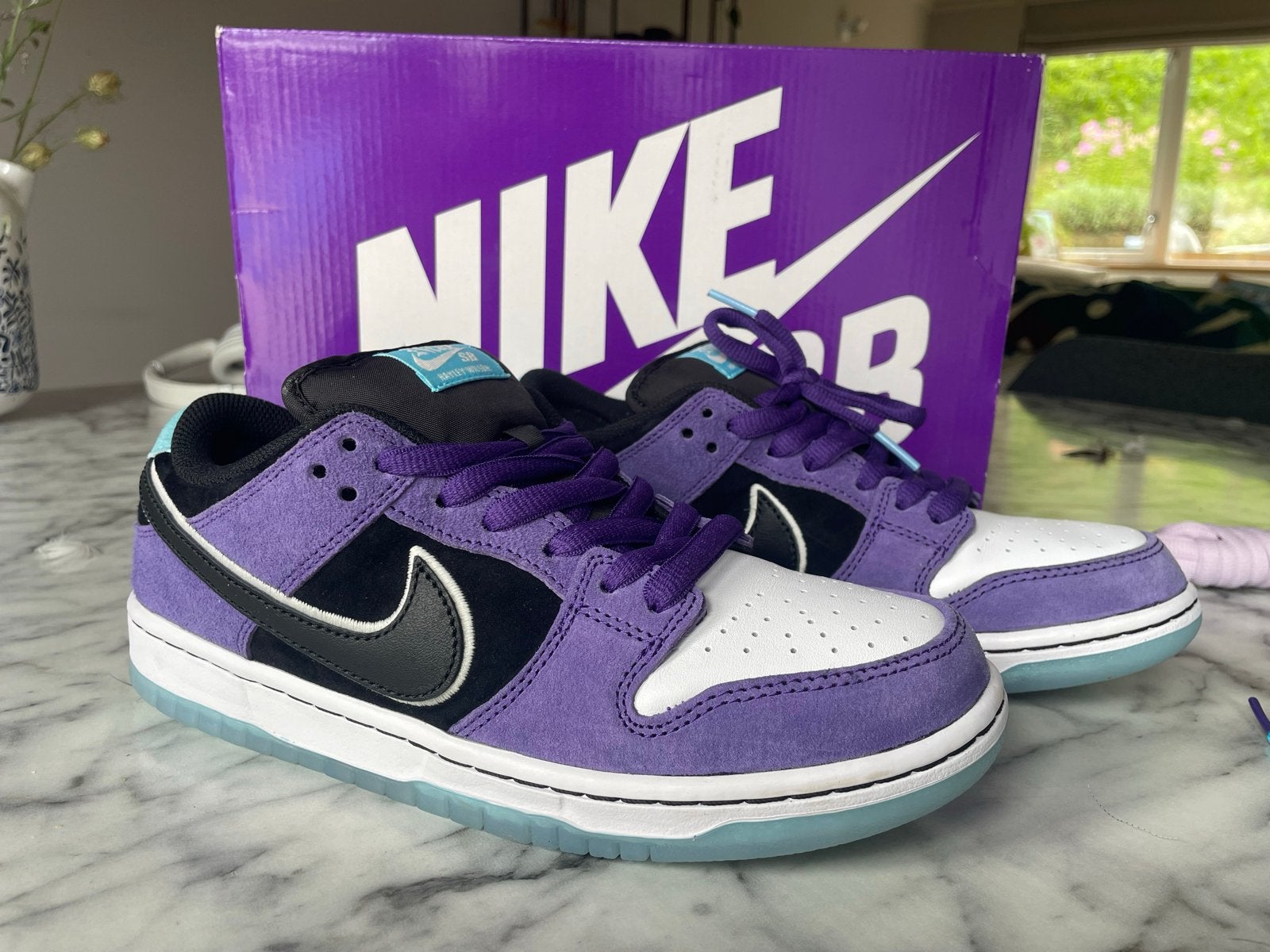 Nike SB Dunk Low Pro 'Court Purple' - Maat 40.5, Verzenden, Nieuw, Overige kleuren, Sneakers of Gympen